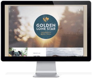 Golden Lone Star - Desktop